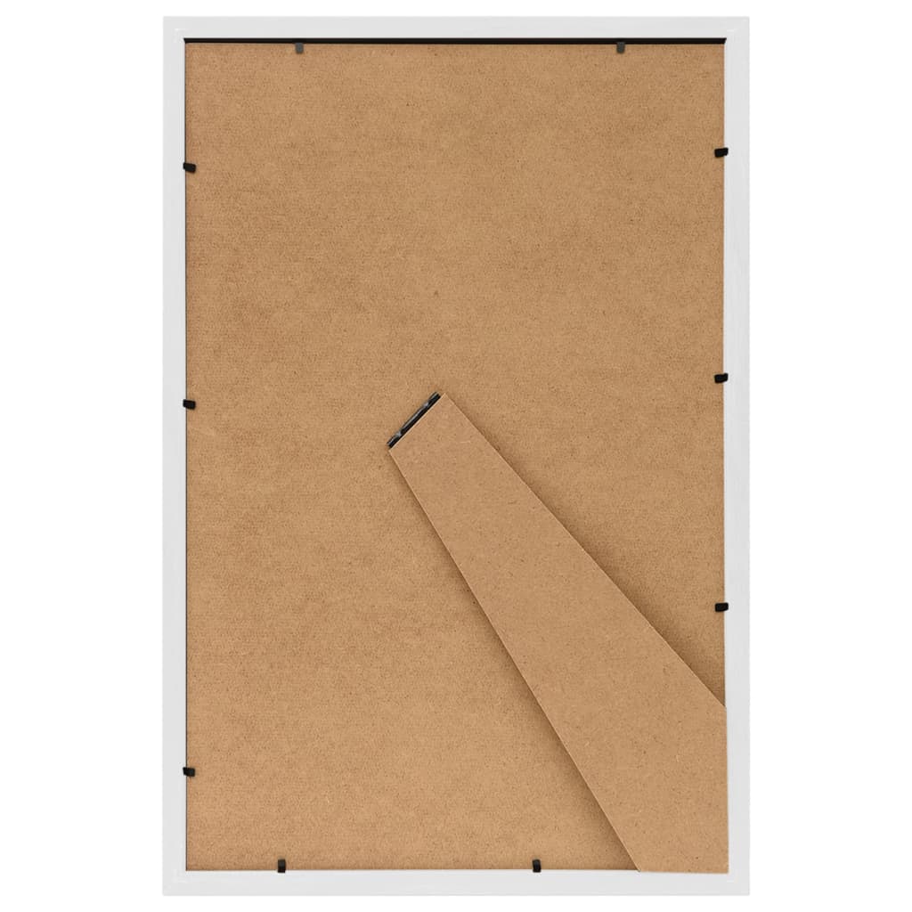 Fotolijsten 5 st voor tafel 21x29,7 cm MDF wit - AllerleiShop