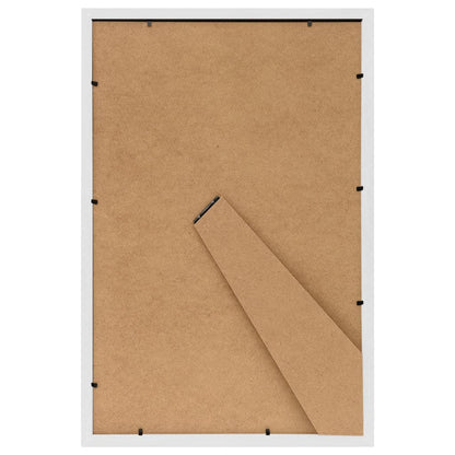 Fotolijsten 5 st voor tafel 21x29,7 cm MDF wit - AllerleiShop