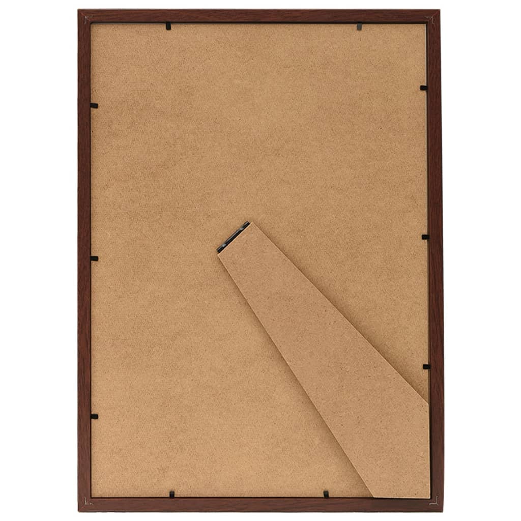 Fotolijsten 3 st voor tafel 10x15 cm MDF donkerrood - AllerleiShop