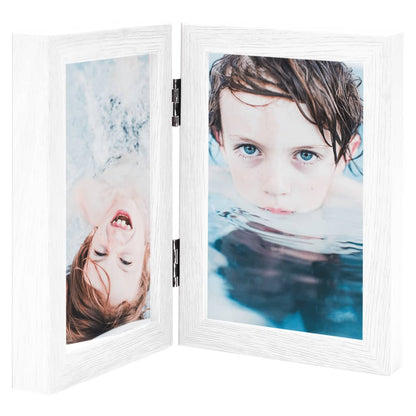 Fotolijst tweeluik 2x(21x29,7 cm) wit - AllerleiShop