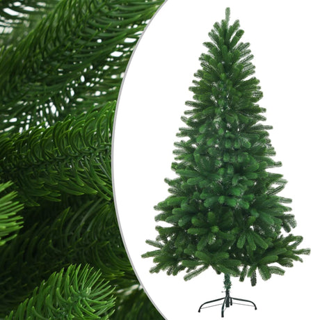 Kunstkerstboom met verlichting en kerstballen 150 cm groen - AllerleiShop