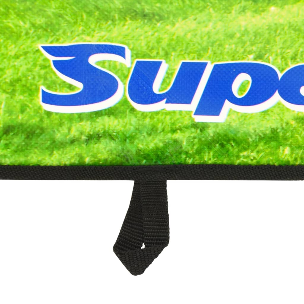 Voetbaldoelenset met doelmuur 120x51x77,5 cm - AllerleiShop