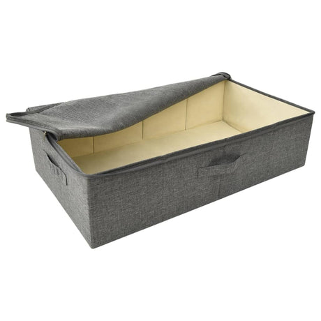 Opbergbox 70x40x18 cm stof antracietkleurig - AllerleiShop