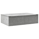 Opbergbox 70x40x18 cm stof grijs - AllerleiShop