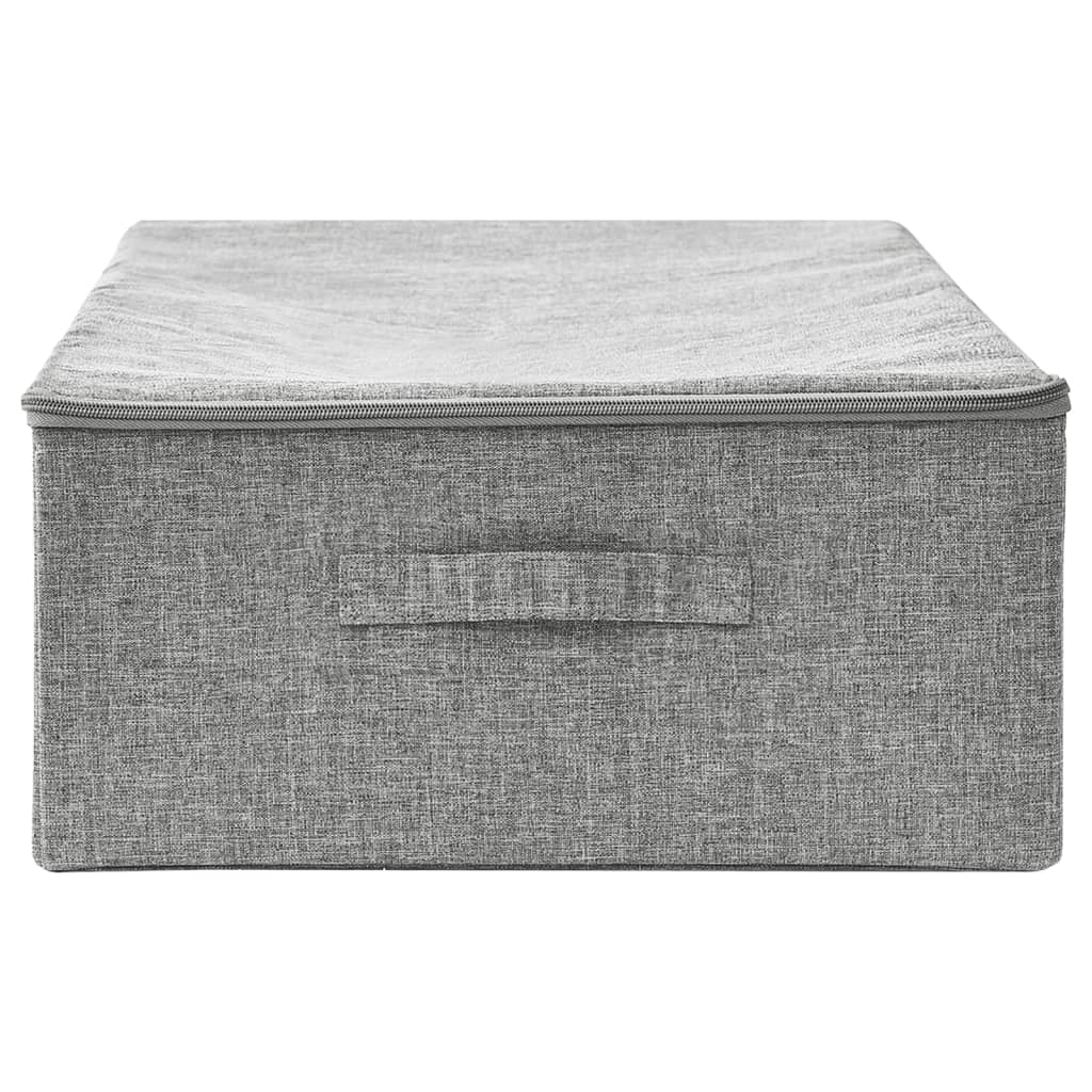 Opbergbox 70x40x18 cm stof grijs - AllerleiShop