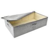 Opbergbox 70x40x18 cm stof grijs - AllerleiShop