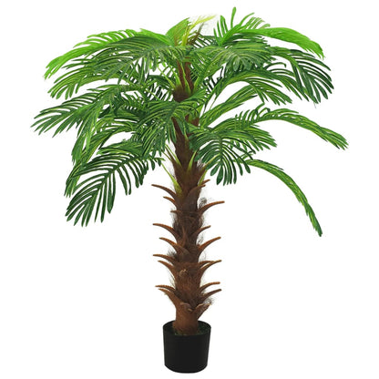 Kunstplant met pot cycaspalm 140 cm groen - AllerleiShop