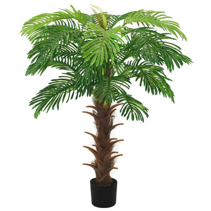 Kunstplant met pot cycaspalm 140 cm groen - AllerleiShop