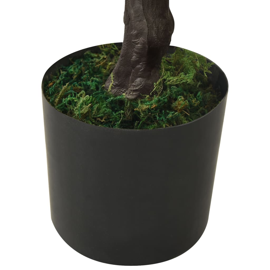 Kunstplant met pot cipres bonsai 60 cm groen - AllerleiShop