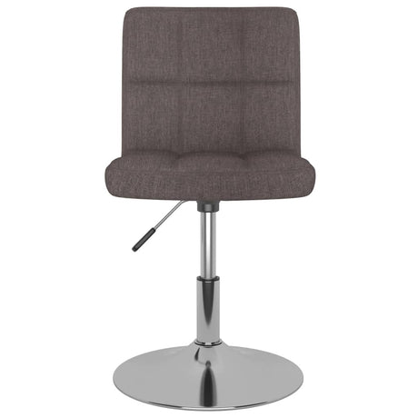 Eetkamerstoelen draaibaar 2 st stof taupe - AllerleiShop