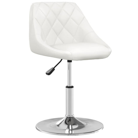 Eetkamerstoelen 2 st kunstleer wit - AllerleiShop