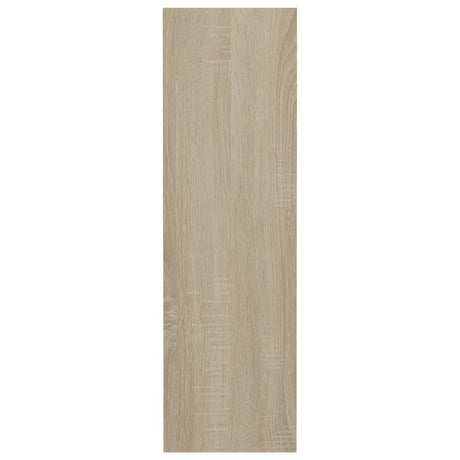 Wandschoenenkasten 4 st 60x18x60 cm bewerkt hout sonoma eiken - AllerleiShop