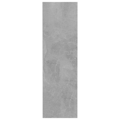 Wandschoenenkast 80x18x60 cm bewerkt hout betongrijs - AllerleiShop