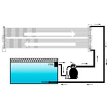 Solarverwarmingspanelen voor zwembad 2 st 80x310 cm
