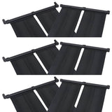 Solarverwarmingspanelen voor zwembad 6 st 80x310 cm