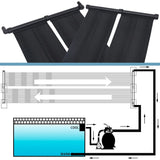 Solarverwarmingspanelen voor zwembad 6 st 80x310 cm