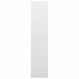 Lockerkast 90x40x180 cm staal wit - AllerleiShop