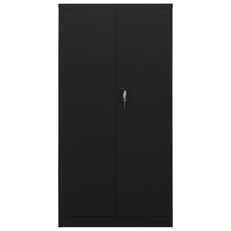 Lockerkast 90x40x180 cm staal zwart - AllerleiShop