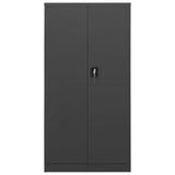 Lockerkast 90x40x180 cm staal antracietkleurig - AllerleiShop