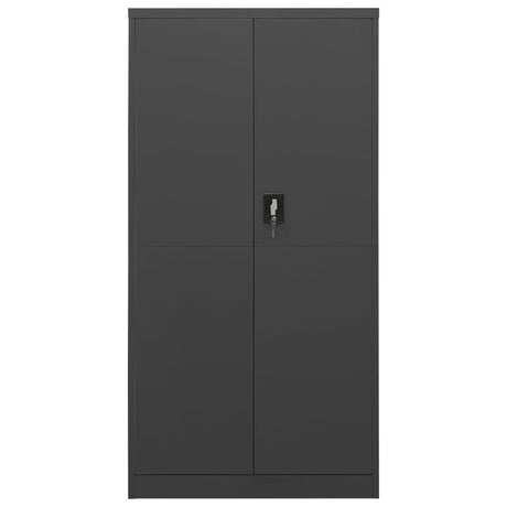 Lockerkast 90x40x180 cm staal antracietkleurig - AllerleiShop