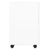 Ladeblok verrijdbaar 39x45x67 cm staal wit - AllerleiShop