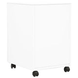 Ladeblok verrijdbaar 39x45x60 cm staal wit - AllerleiShop