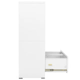 Archiefkast 90x46x134 cm staal wit - AllerleiShop