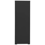 Archiefkast 90x46x134 cm staal antracietkleurig - AllerleiShop