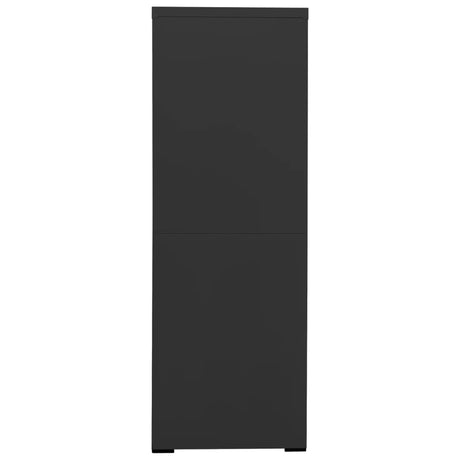 Archiefkast 90x46x134 cm staal antracietkleurig - AllerleiShop