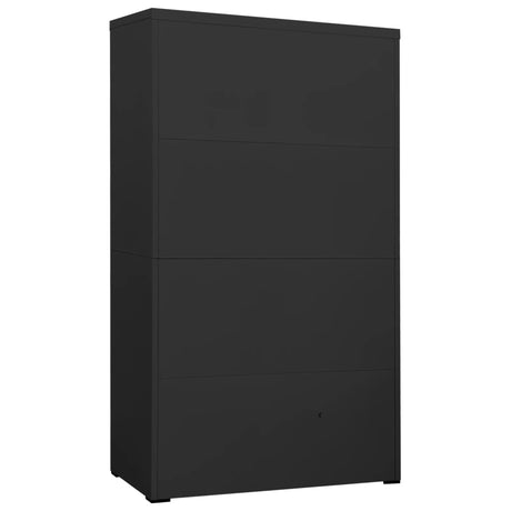 Archiefkast 90x46x164 cm staal antracietkleurig - AllerleiShop