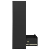 Archiefkast 90x46x164 cm staal antracietkleurig - AllerleiShop