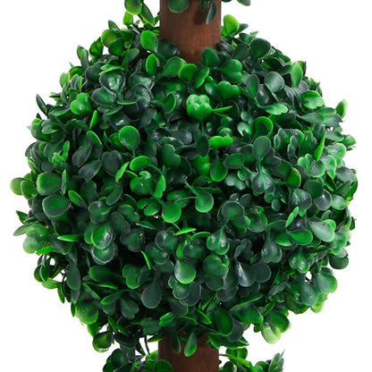 Kunstplant met pot buxus bolvorming 90 cm groen - AllerleiShop