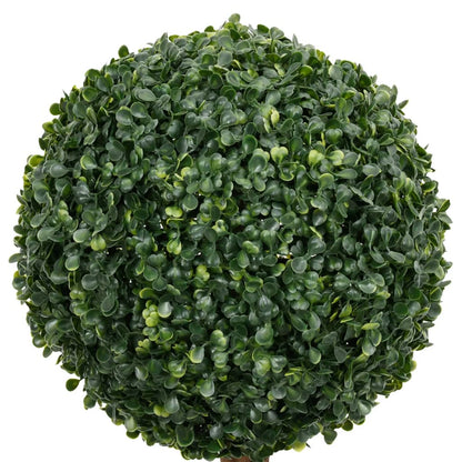 Kunstplant met pot buxus bolvorming 119 cm groen - AllerleiShop