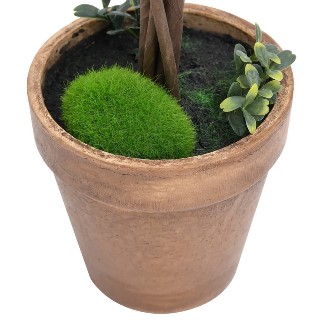 Kunstplanten met pot 2 st buxus bolvorming 33 cm groen - AllerleiShop