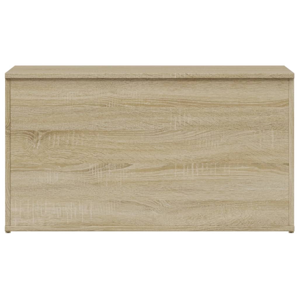 Opbergkist 84x42x46 cm bewerkt hout sonoma eikenkleurig - AllerleiShop