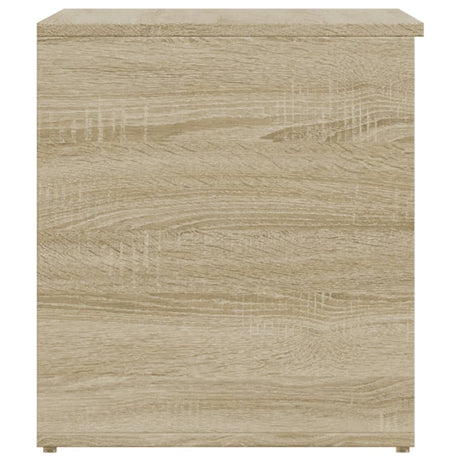 Opbergkist 84x42x46 cm bewerkt hout sonoma eikenkleurig - AllerleiShop