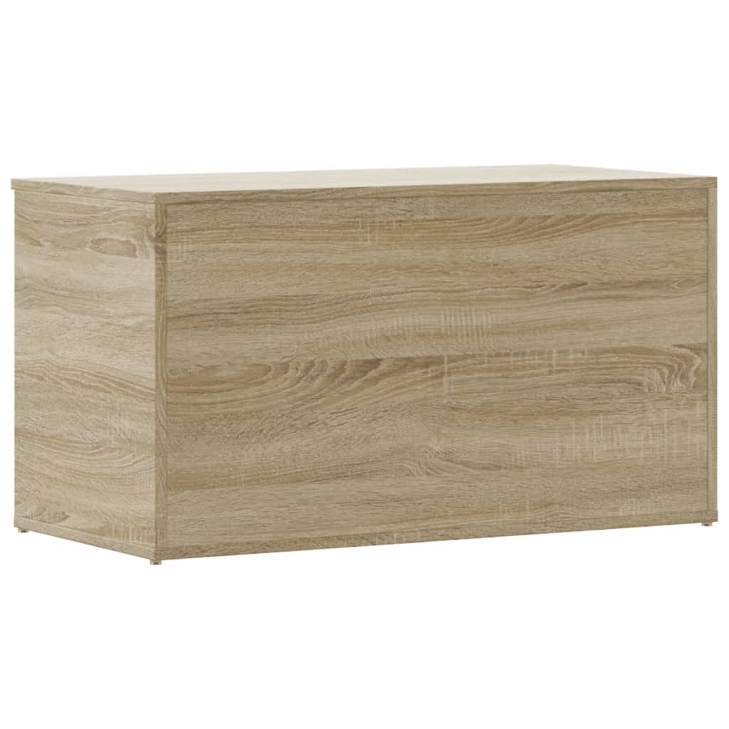 Opbergkist 84x42x46 cm bewerkt hout sonoma eikenkleurig - AllerleiShop