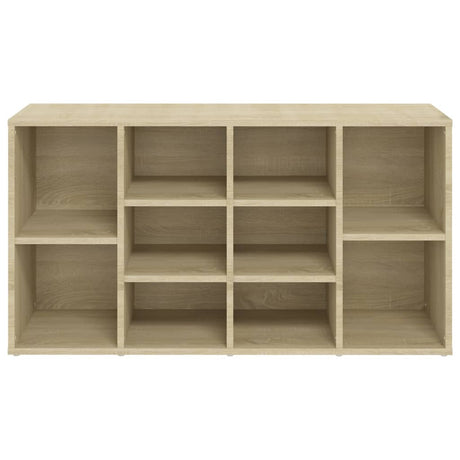 Schoenenbank 103x30x54,5 cm bewerkt hout sonoma eikenkleurig - AllerleiShop