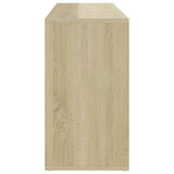 Schoenenbank 103x30x54,5 cm bewerkt hout sonoma eikenkleurig - AllerleiShop