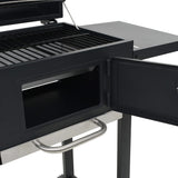 Pizzaoven en barbecue 3-in-1 zwart - AllerleiShop