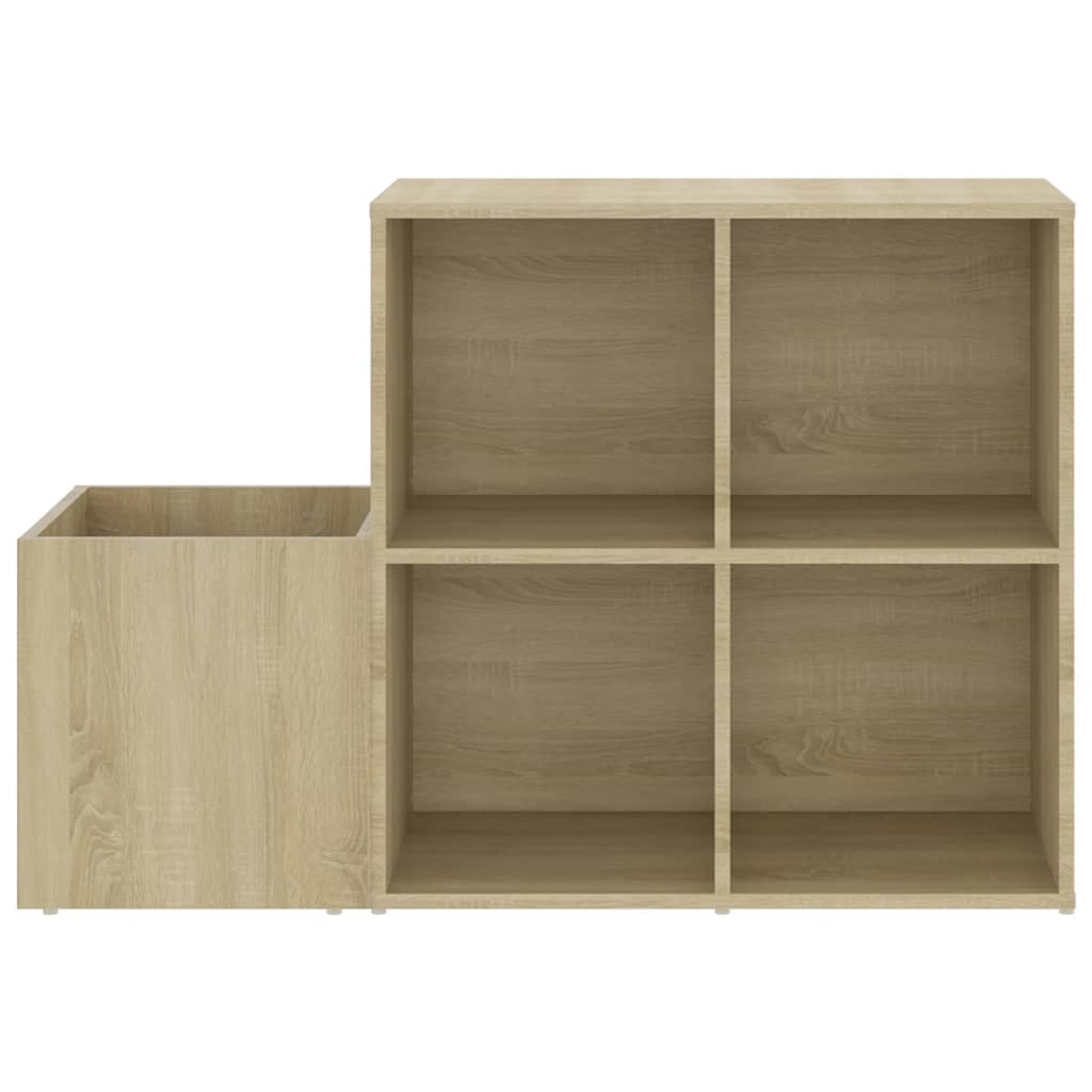 Opbergkast 105x35,5x70 cm bewerkt hout sonoma eikenkleurig - AllerleiShop