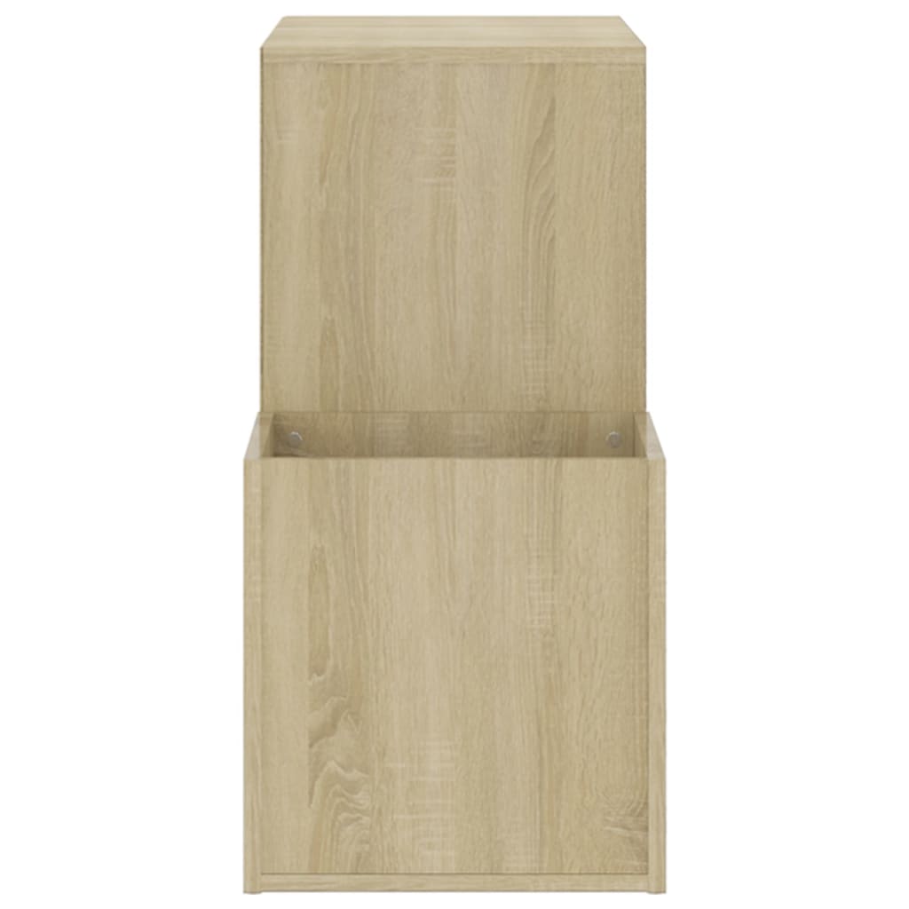 Opbergkast 105x35,5x70 cm bewerkt hout sonoma eikenkleurig - AllerleiShop