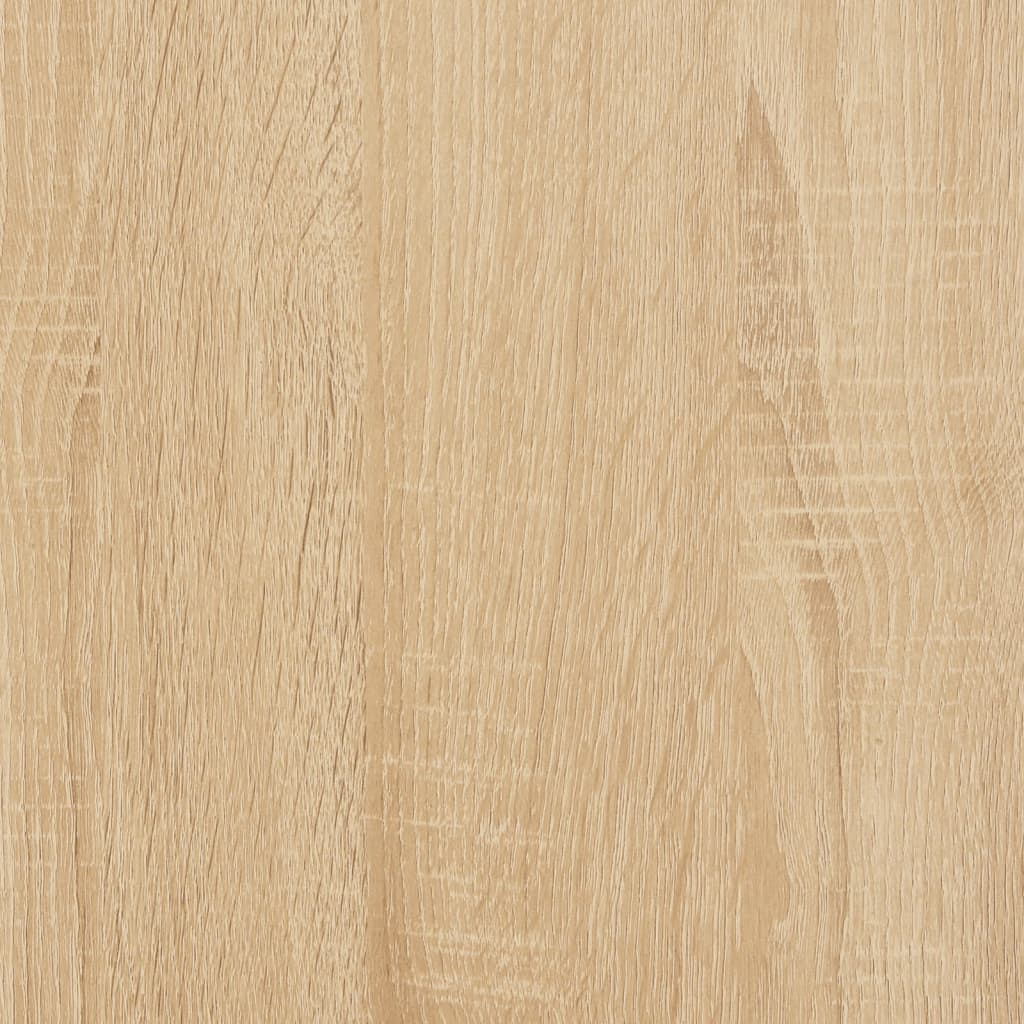 Kledingkast 80x40x110 cm bewerkt hout sonoma eikenkleurig - AllerleiShop