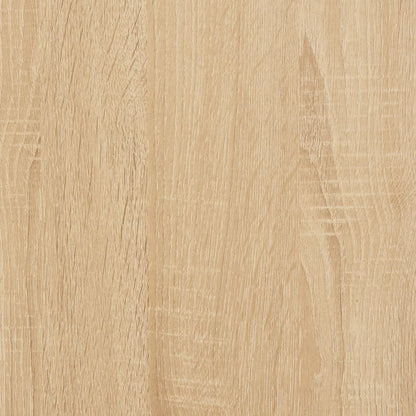 Kledingkast 80x40x110 cm bewerkt hout sonoma eikenkleurig - AllerleiShop