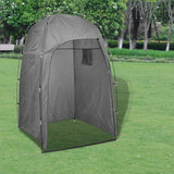Kampeertoilet met tent draagbaar 10 + 10 L