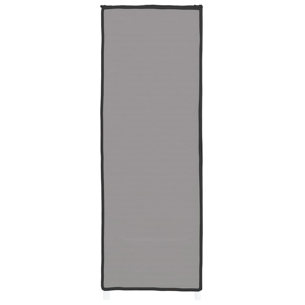 Schoenenkast 60x28x90 cm stof grijs - AllerleiShop