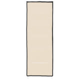 Schoenenkast 60x28x90 cm stof crèmekleurig - AllerleiShop