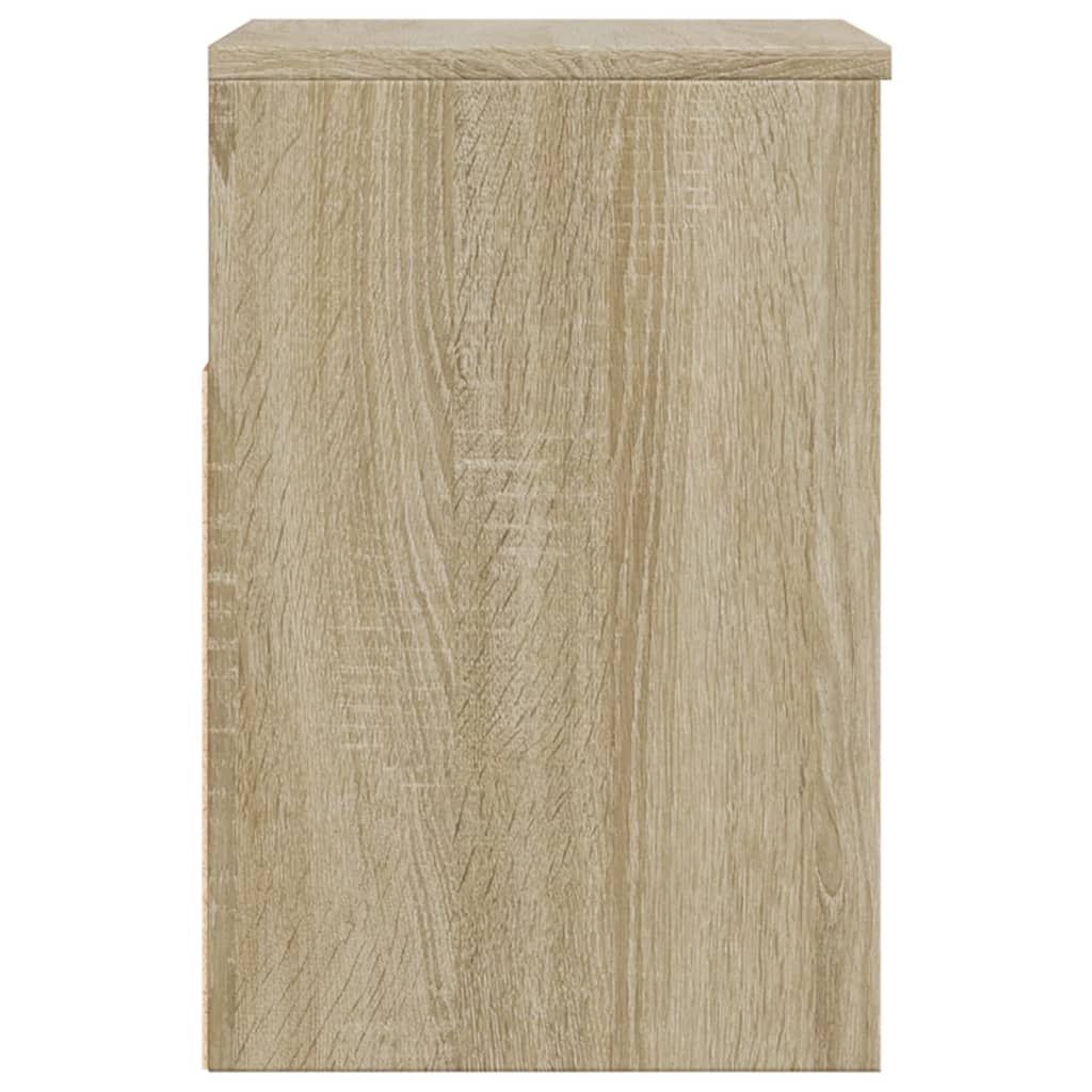 Schoenenbank 60x30x45 cm bewerkt hout sonoma eikenkleurig - AllerleiShop