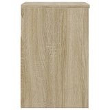 Schoenenbank 60x30x45 cm bewerkt hout sonoma eikenkleurig - AllerleiShop