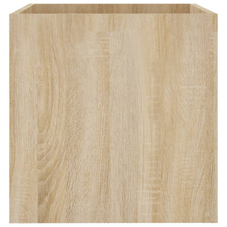 Plantenbak 40x40x40 cm bewerkt hout sonoma eiken - AllerleiShop